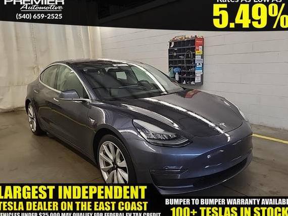 TESLA MODEL 3 2018 5YJ3E1EB9JF087107 image